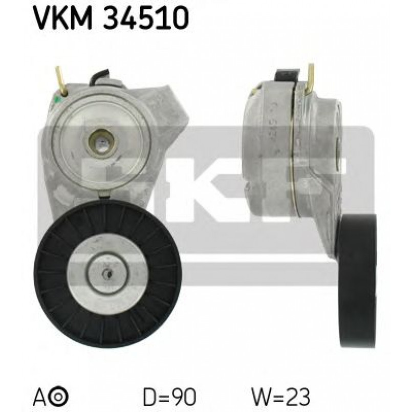 VKM 34510 SKF Натягувач поліклинового ременя